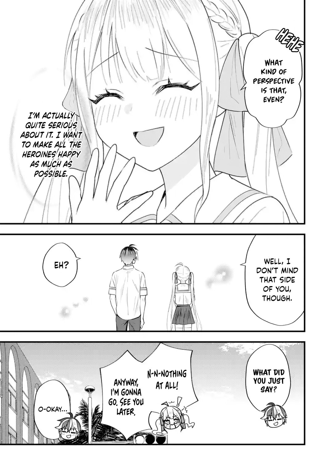 Yari Konda Renai Game no Akuyaku ni Tensei Shitanode, Gensaku Chishiki de Heroine wo Kouryaku shimasu Chapter 7 page 7 - 