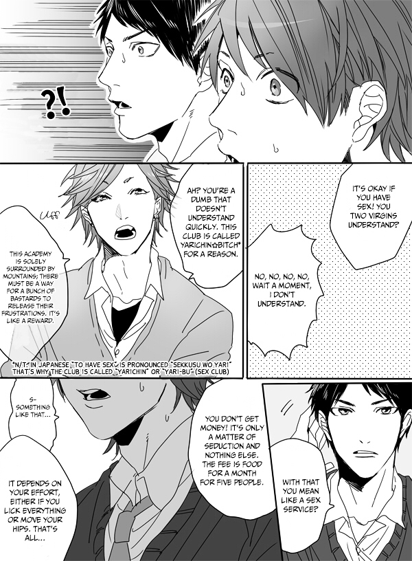 Yarichin Bitch Club Chapter 1 page 27 - 