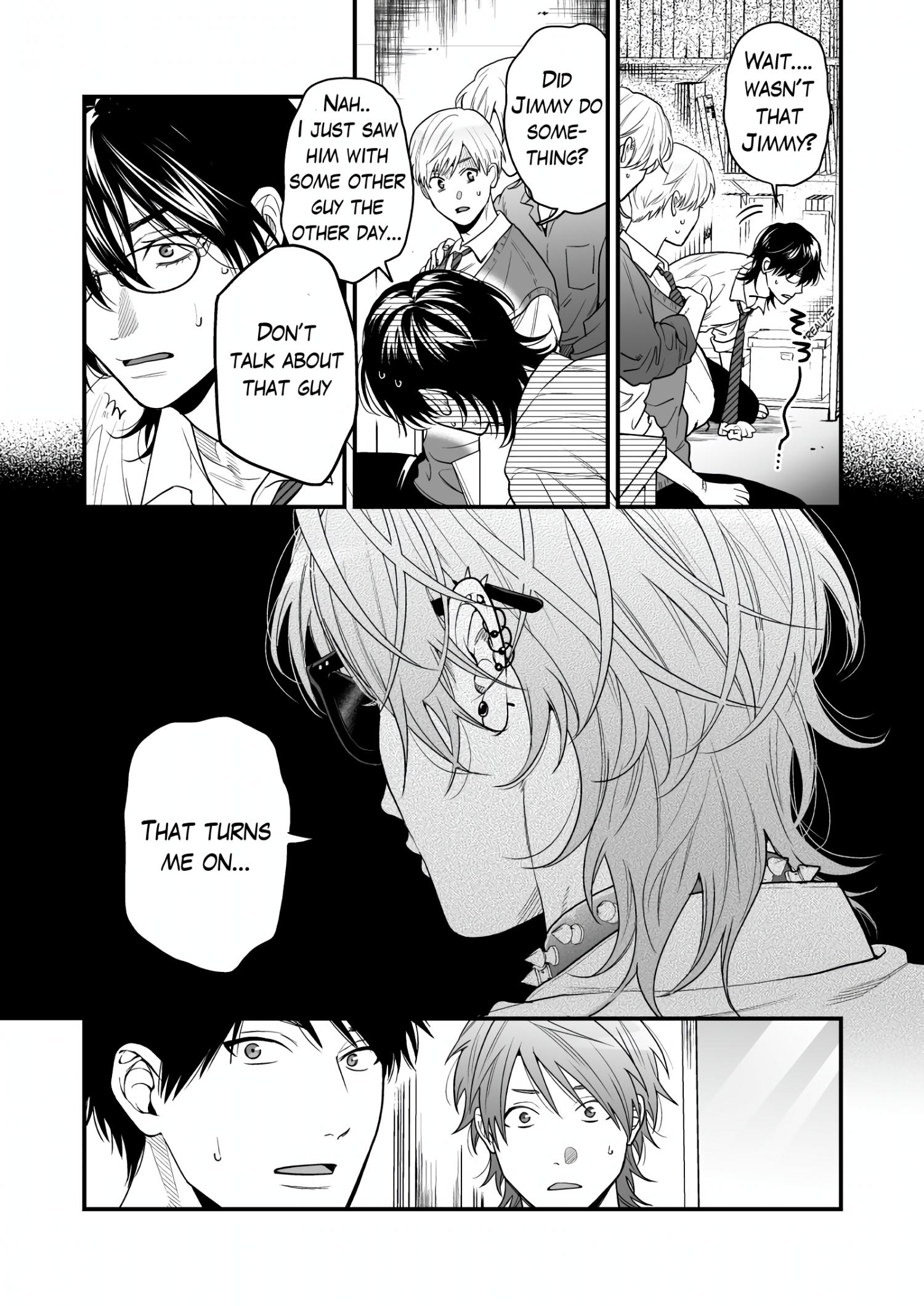 Yarichin Bitch Club Chapter 28.2 page 17 - 