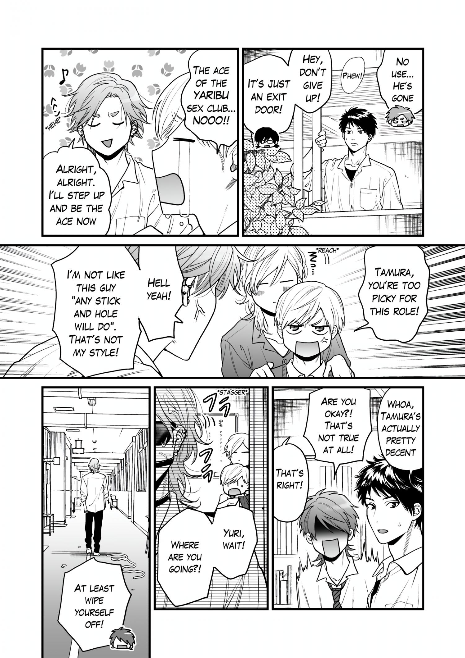 Yarichin Bitch Club Chapter 28.2 page 9 - 