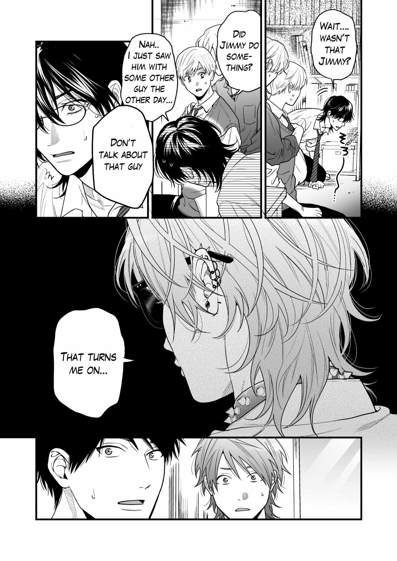 Yarichin Bitch Club Chapter 30 page 17 - 