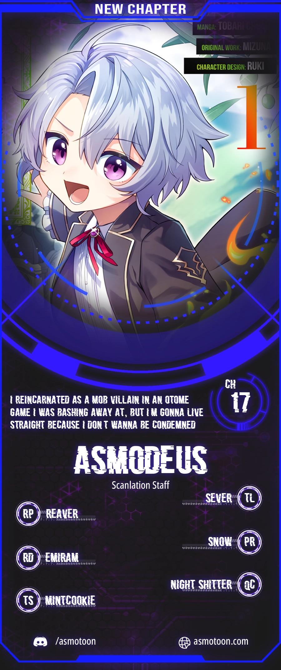 Yarikonda Otome Game no Akuyaku Mob desu ga, Danzai wa Iya nanode Mattou ni Ikimasu Chapter 17 page 1 - 