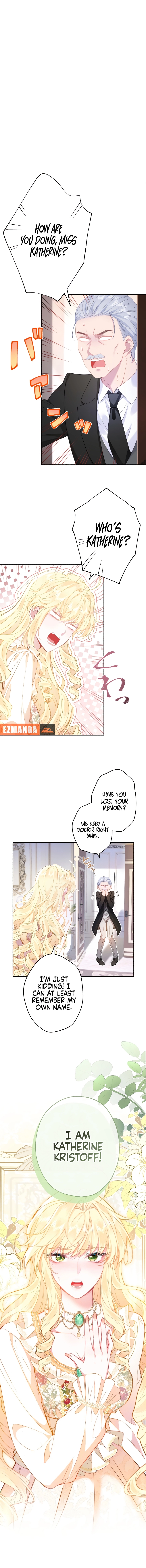 Yasagurete Shimatta Reijou wa, Shuuchaku Ouji ni Nabikitakunai! Chapter 1 page 2 - 