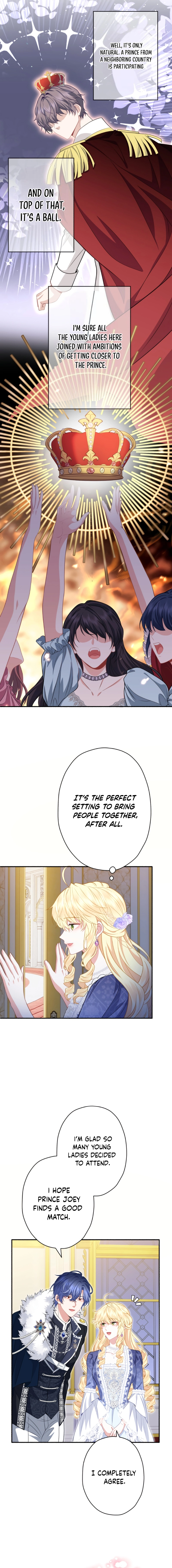 Yasagurete Shimatta Reijou wa, Shuuchaku Ouji ni Nabikitakunai! Chapter 22 page 23 - 
