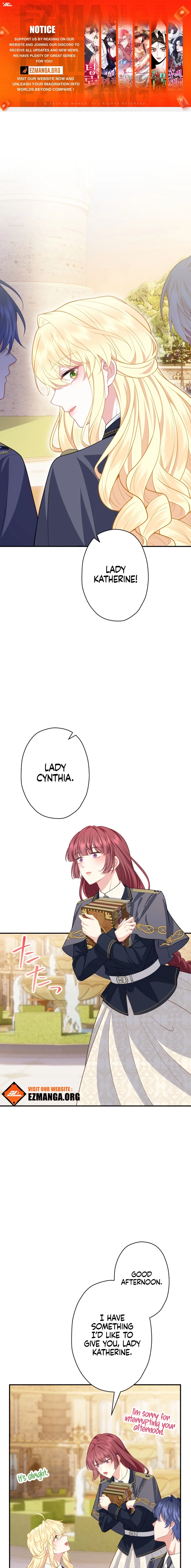 Yasagurete Shimatta Reijou wa, Shuuchaku Ouji ni Nabikitakunai! Chapter 32 page 1 - 