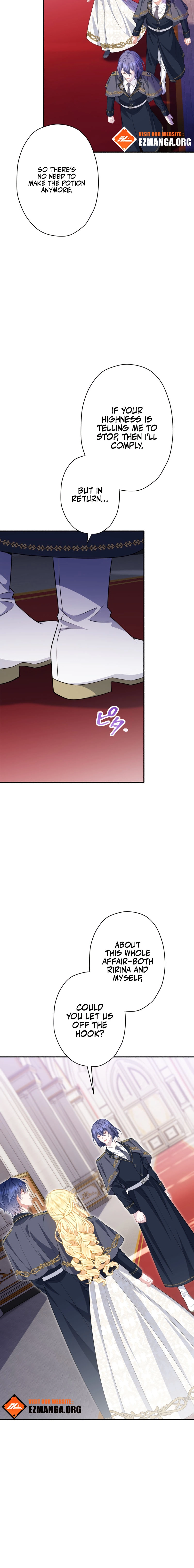 Yasagurete Shimatta Reijou wa, Shuuchaku Ouji ni Nabikitakunai! Chapter 34 page 8 - 