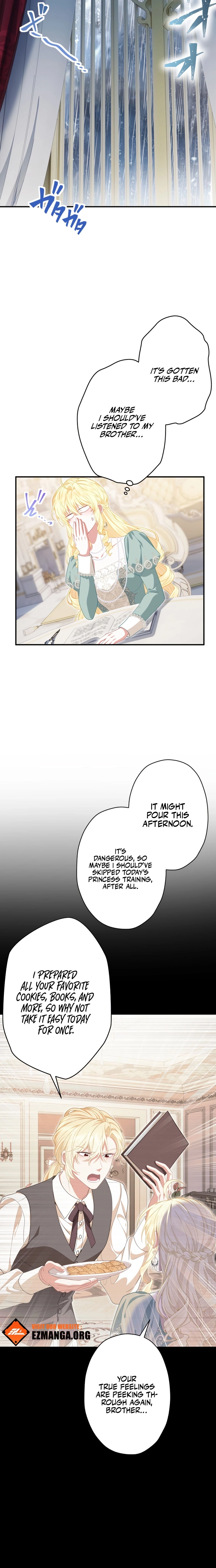 Yasagurete Shimatta Reijou wa, Shuuchaku Ouji ni Nabikitakunai! Chapter 41 page 6 - 