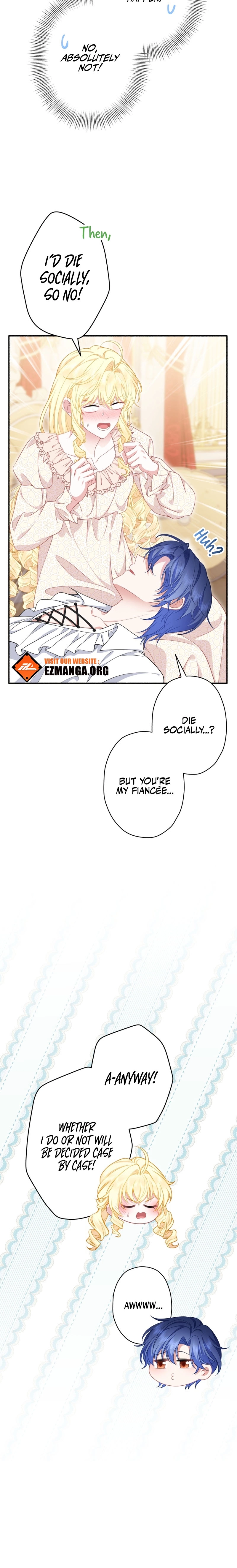 Yasagurete Shimatta Reijou wa, Shuuchaku Ouji ni Nabikitakunai! Chapter 43 page 12 - 