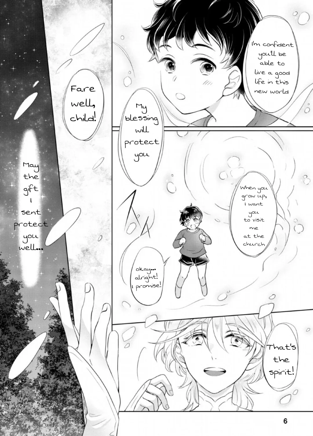 Yasashii Kazoku to, Takusan no Mofumofu ni Kakomarete. Chapter 1.1 page 7 - 