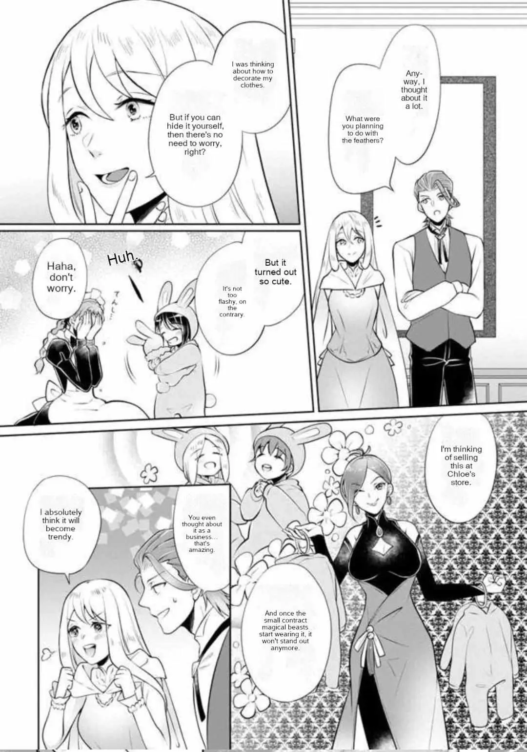 Yasashii Kazoku to, Takusan no Mofumofu ni Kakomarete. Chapter 4.1 page 2 - 