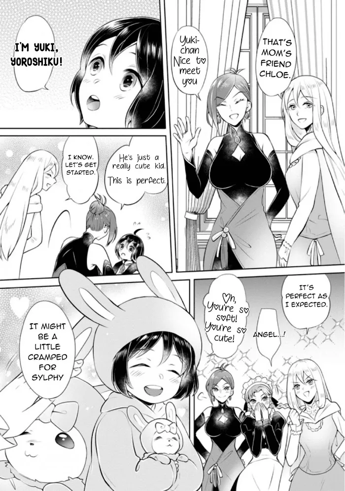 Yasashii Kazoku to, Takusan no Mofumofu ni Kakomarete. Chapter 4 page 10 - 
