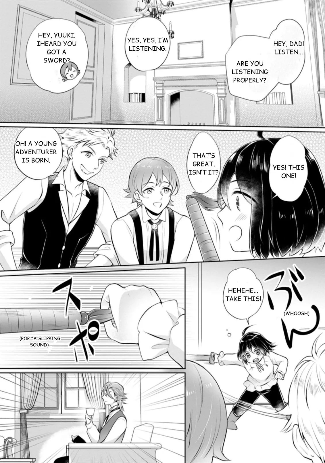 Yasashii Kazoku to, Takusan no Mofumofu ni Kakomarete. Chapter 5 page 7 - 