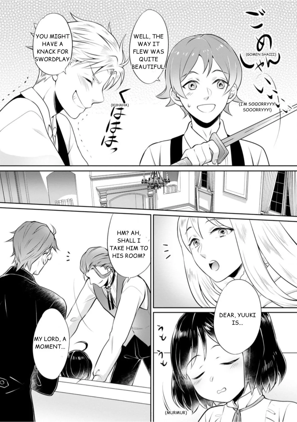 Yasashii Kazoku to, Takusan no Mofumofu ni Kakomarete. Chapter 5 page 9 - 