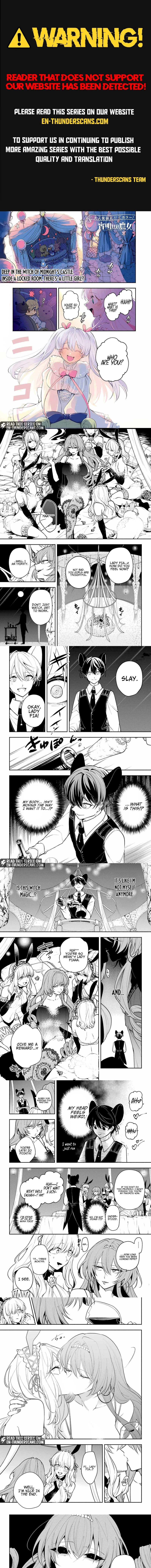 Yoake no Majo Chapter 4.1 page 1 - 