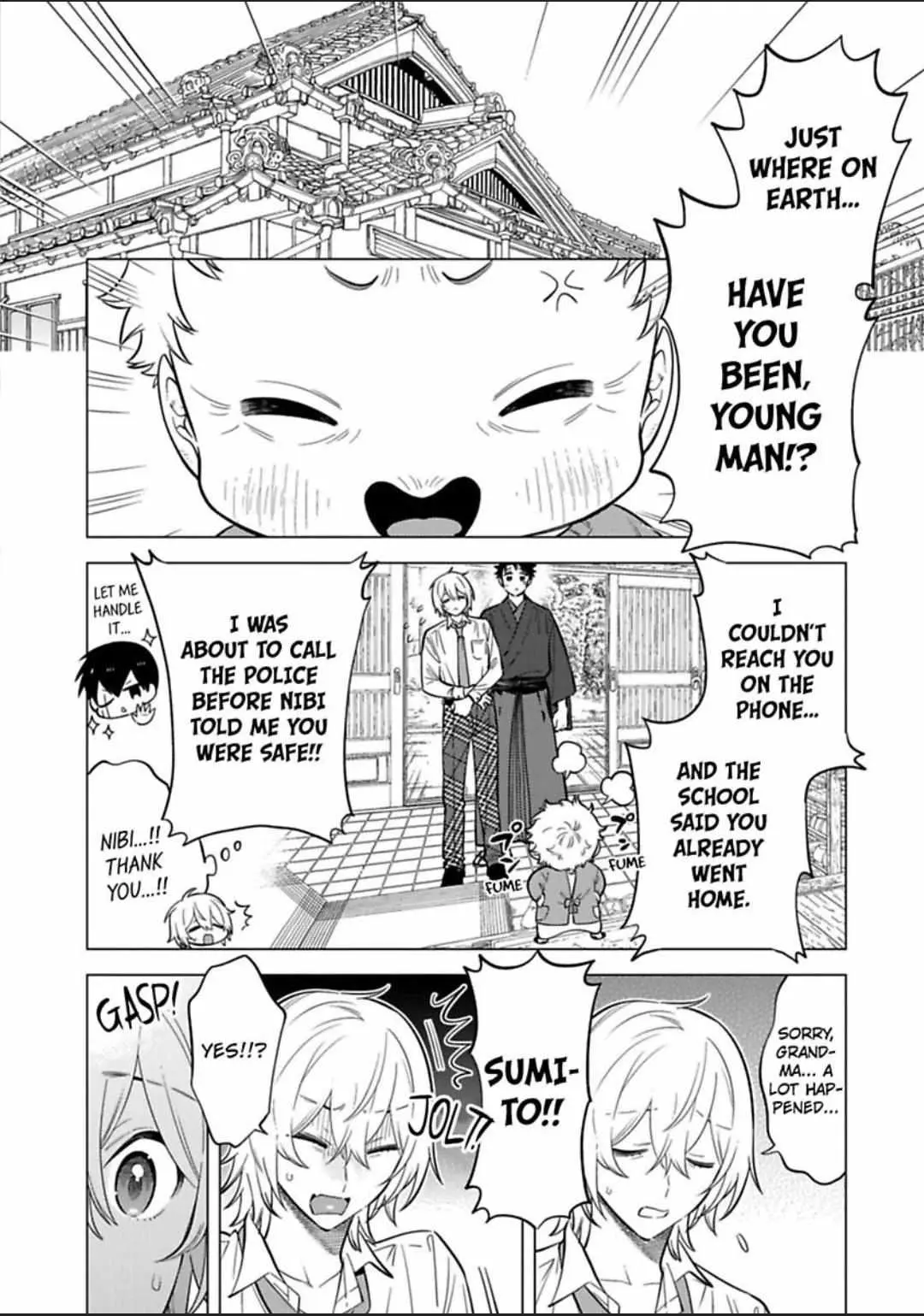 Yobau Yomosugara Chapter 7 page 1 - 