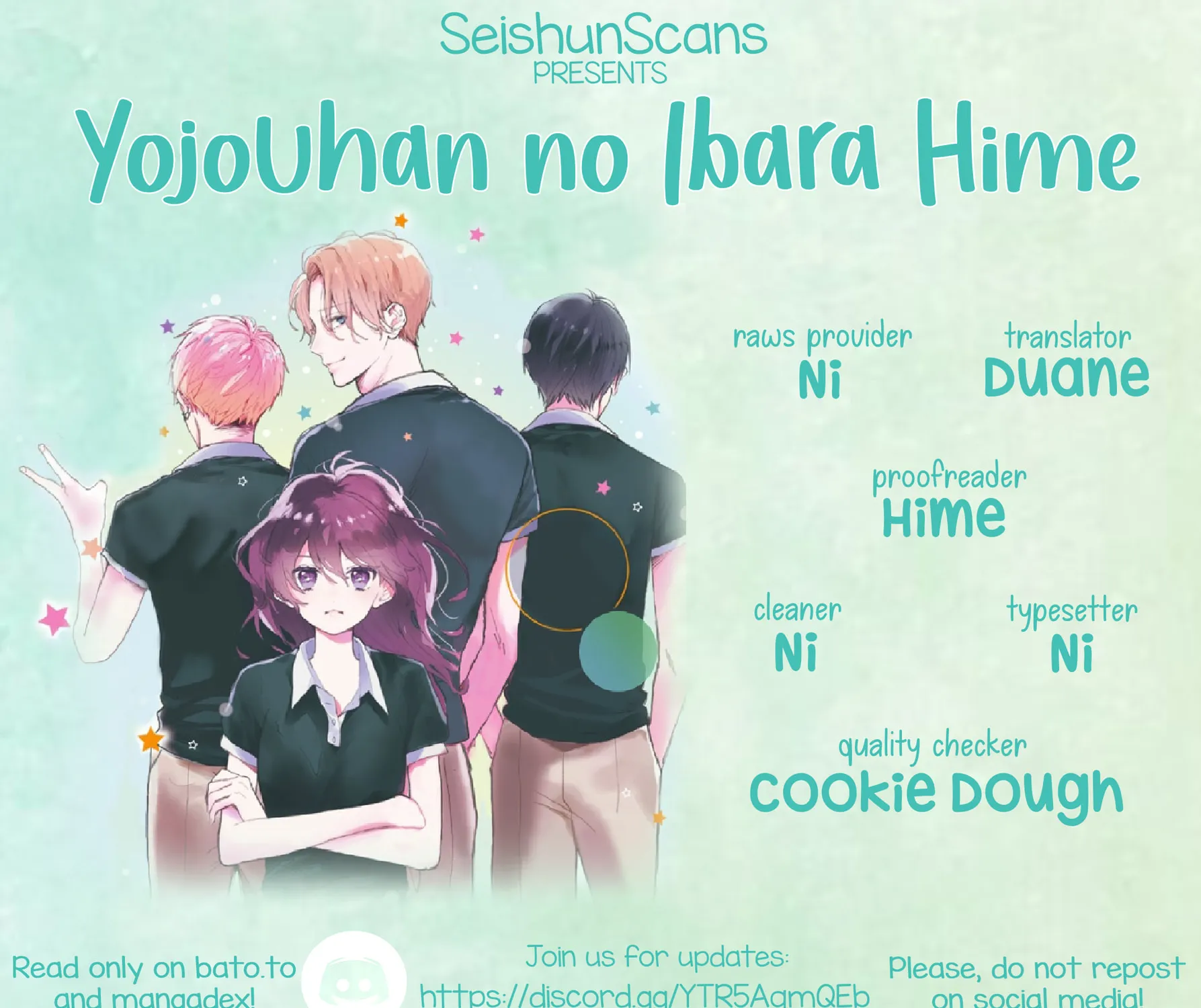 Yojouhan no Ibara-hime Chapter 33 page 1 - 