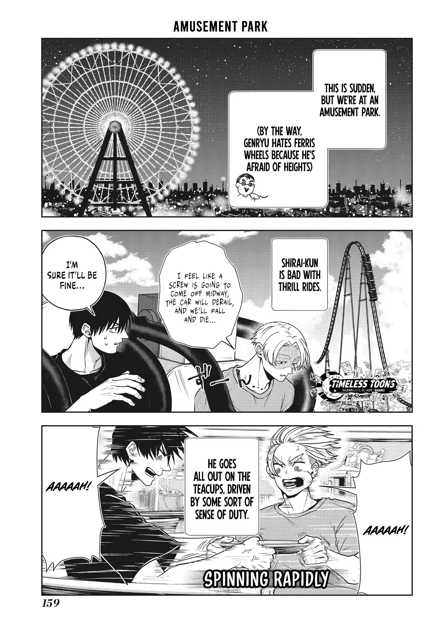 Yokohama Outsiders Chapter 28.5 page 5 - 