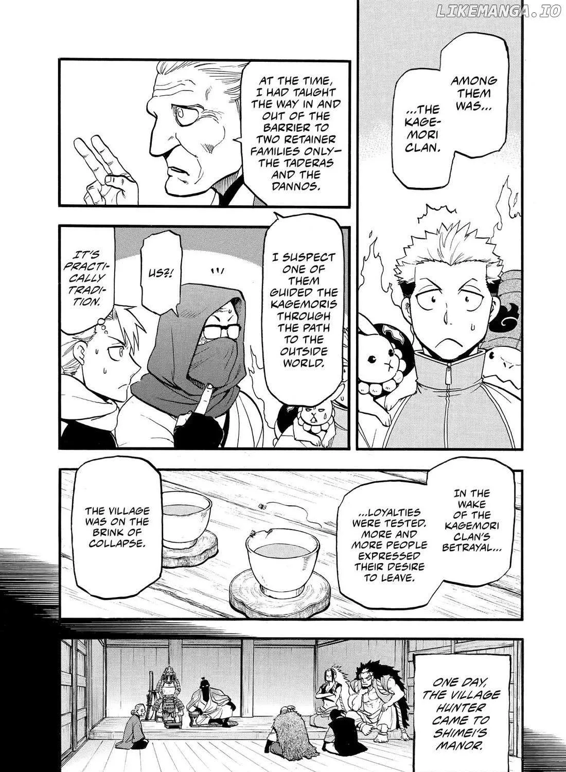 Yomi no Tsugai Chapter 40 page 34 - 