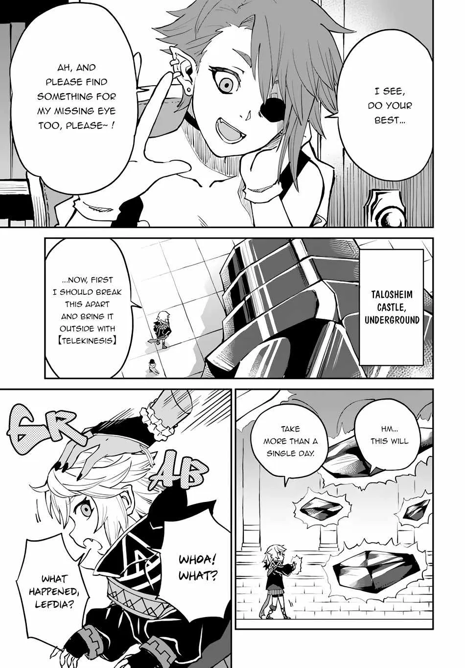 Yondome wa Iyana Shi Zokusei Majutsushi Chapter 38 page 9 - 