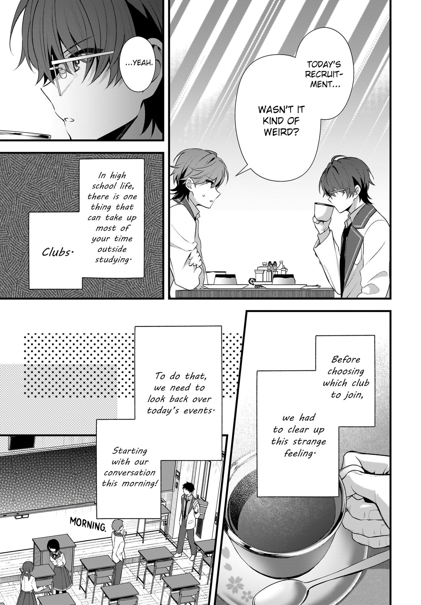 Yotte, Hatsukoi wa Shoumei sareta. - Delta to Gamma no Rigakubu Note - Chapter 3 page 3 - 