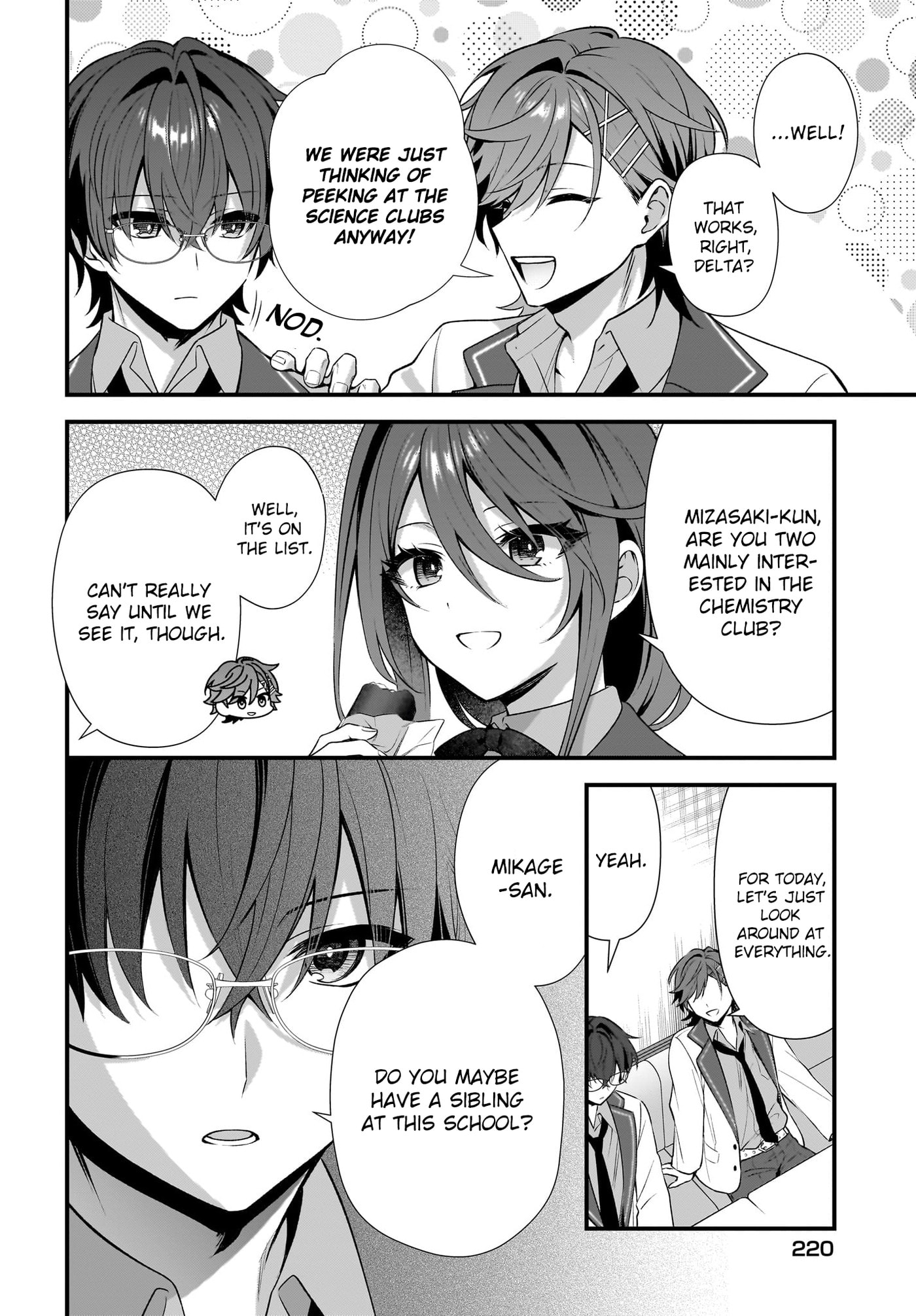 Yotte, Hatsukoi wa Shoumei sareta. - Delta to Gamma no Rigakubu Note - Chapter 3 page 22 - 
