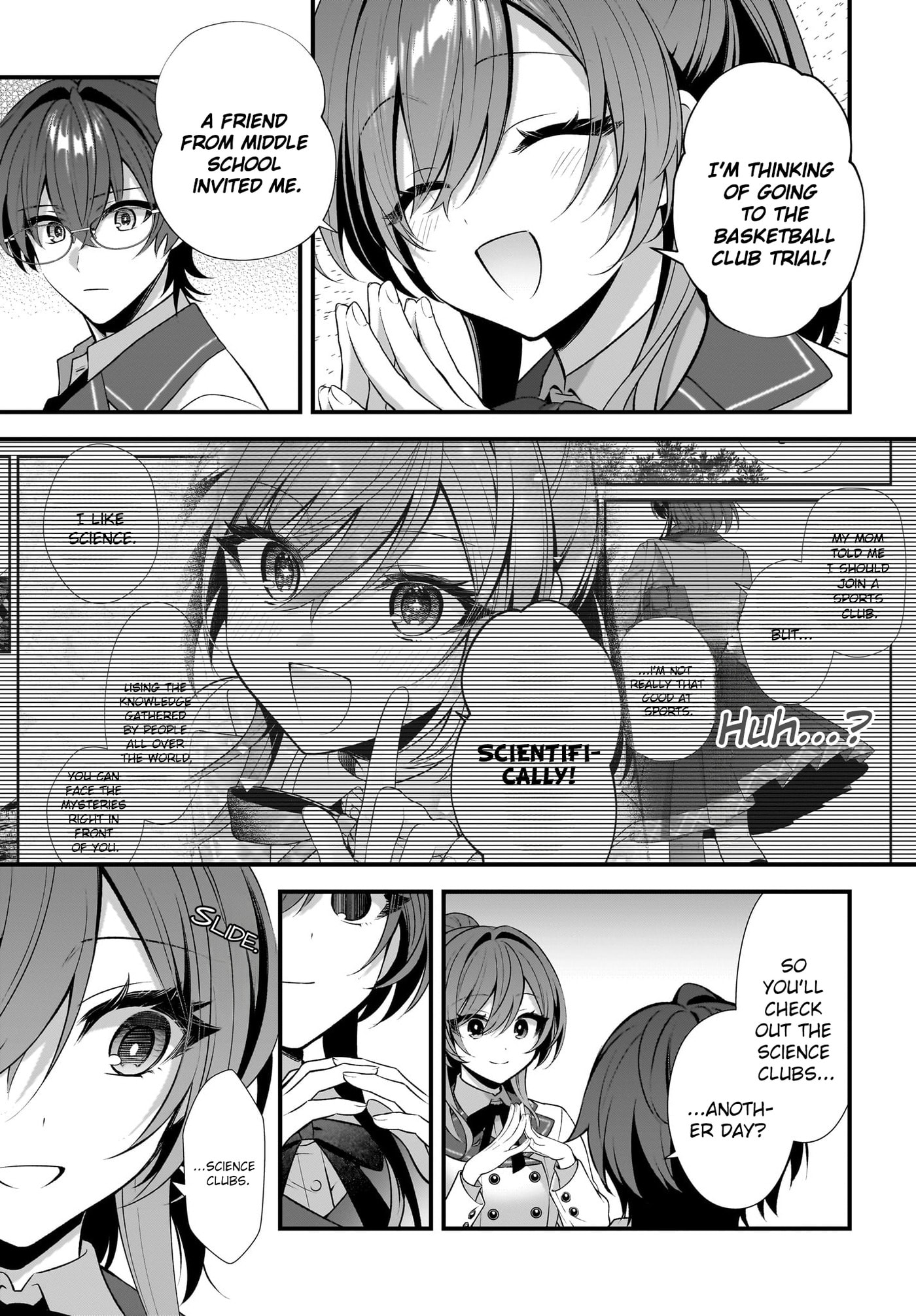 Yotte, Hatsukoi wa Shoumei sareta. - Delta to Gamma no Rigakubu Note - Chapter 3 page 7 - 
