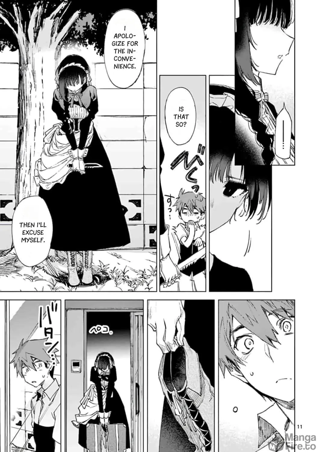You are Ms. Servant. Chapter 1 page 22 - 