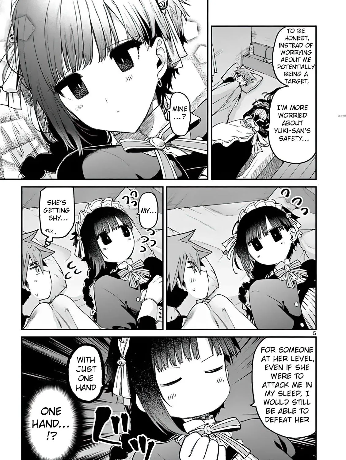 You are Ms. Servant. Chapter 12 page 9 - 