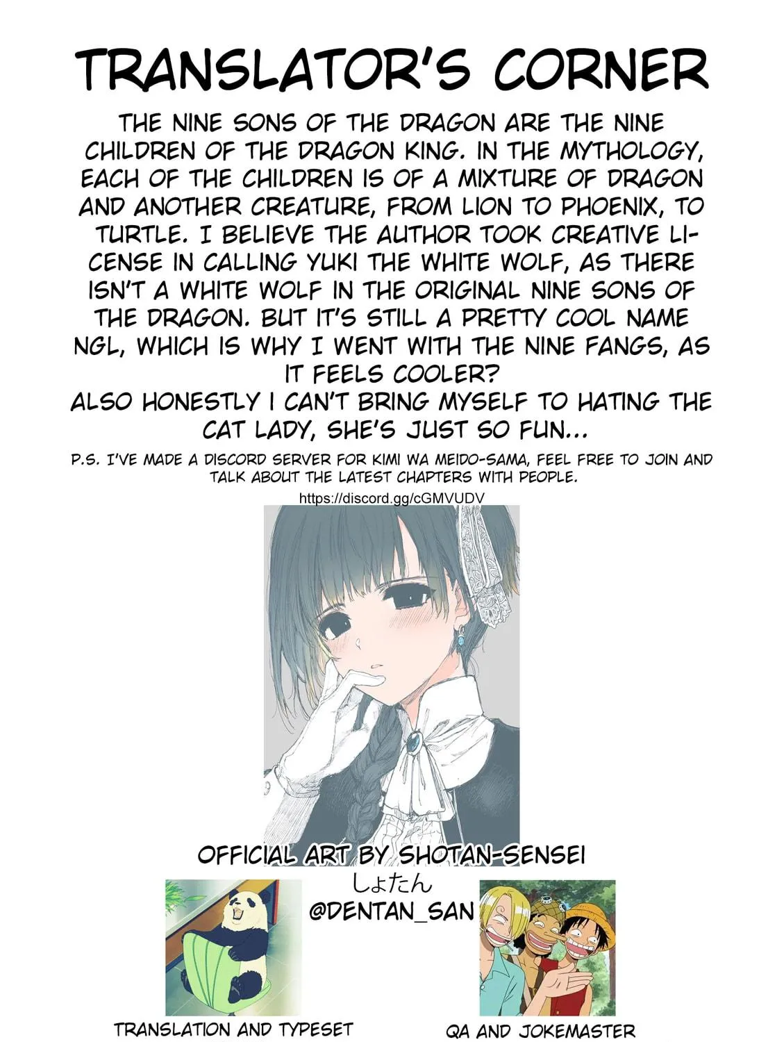 You are Ms. Servant. Chapter 13 page 39 - 