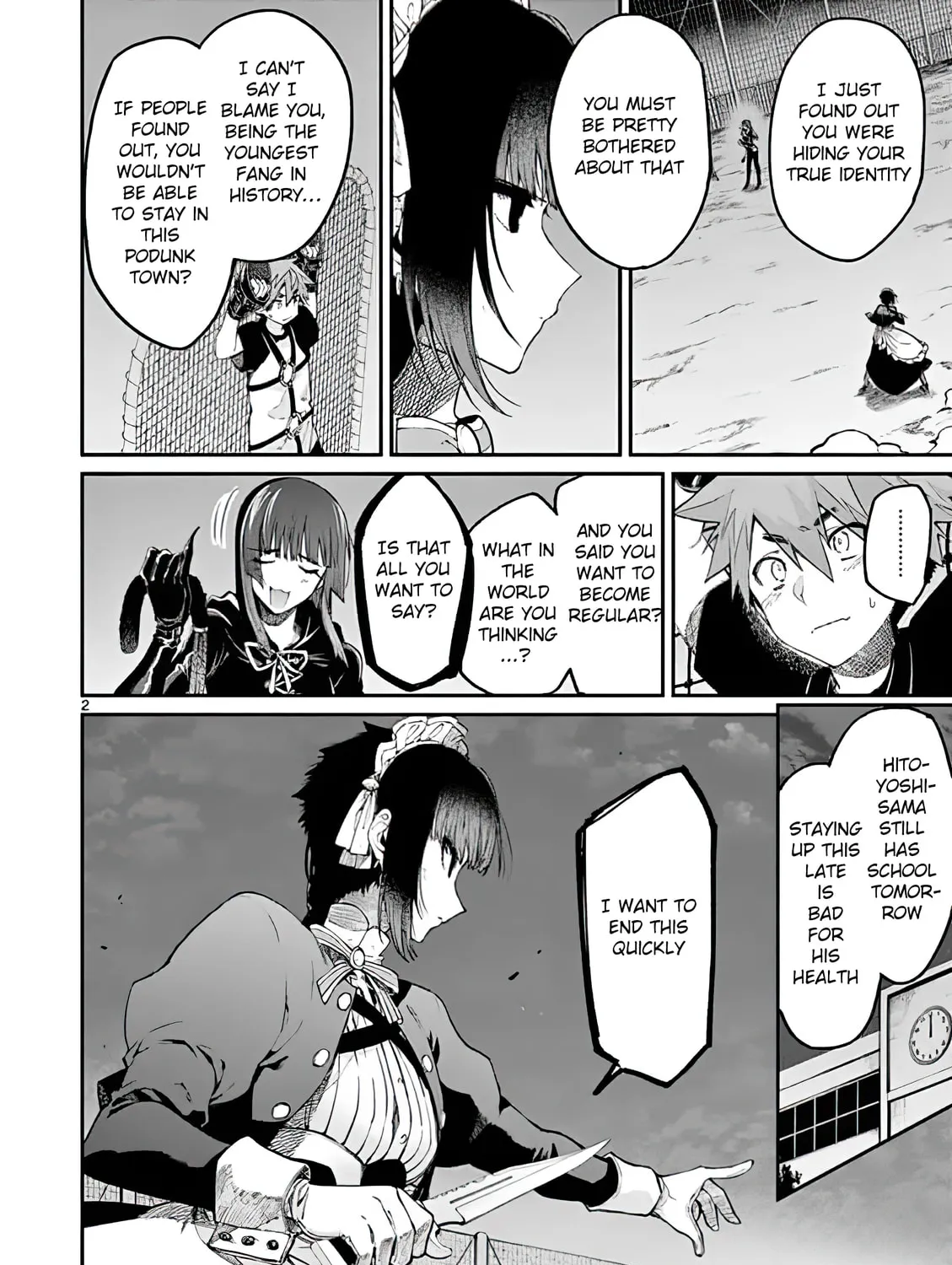 You are Ms. Servant. Chapter 14 page 3 - 