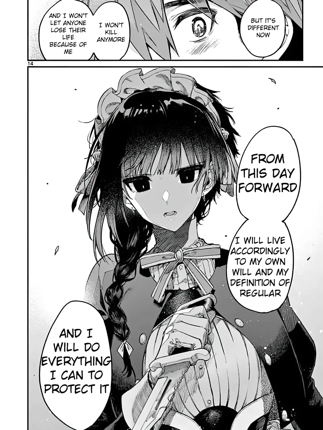 You are Ms. Servant. Chapter 14 page 27 - 