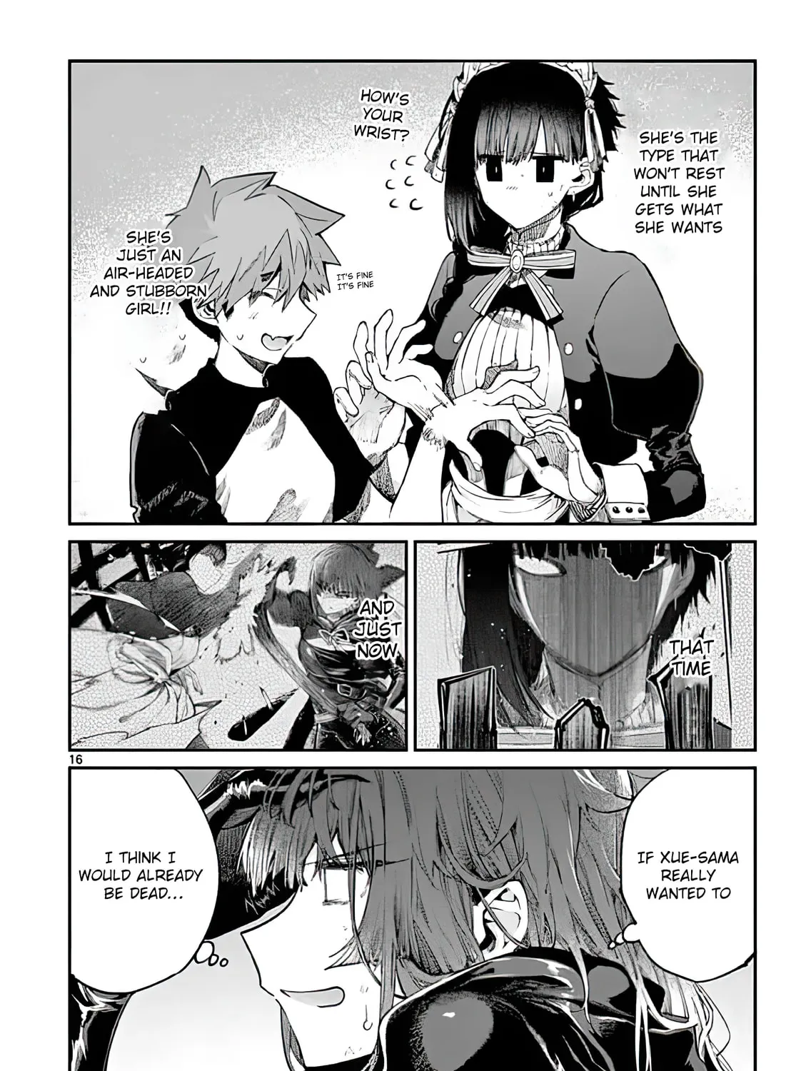 You are Ms. Servant. Chapter 14 page 31 - 