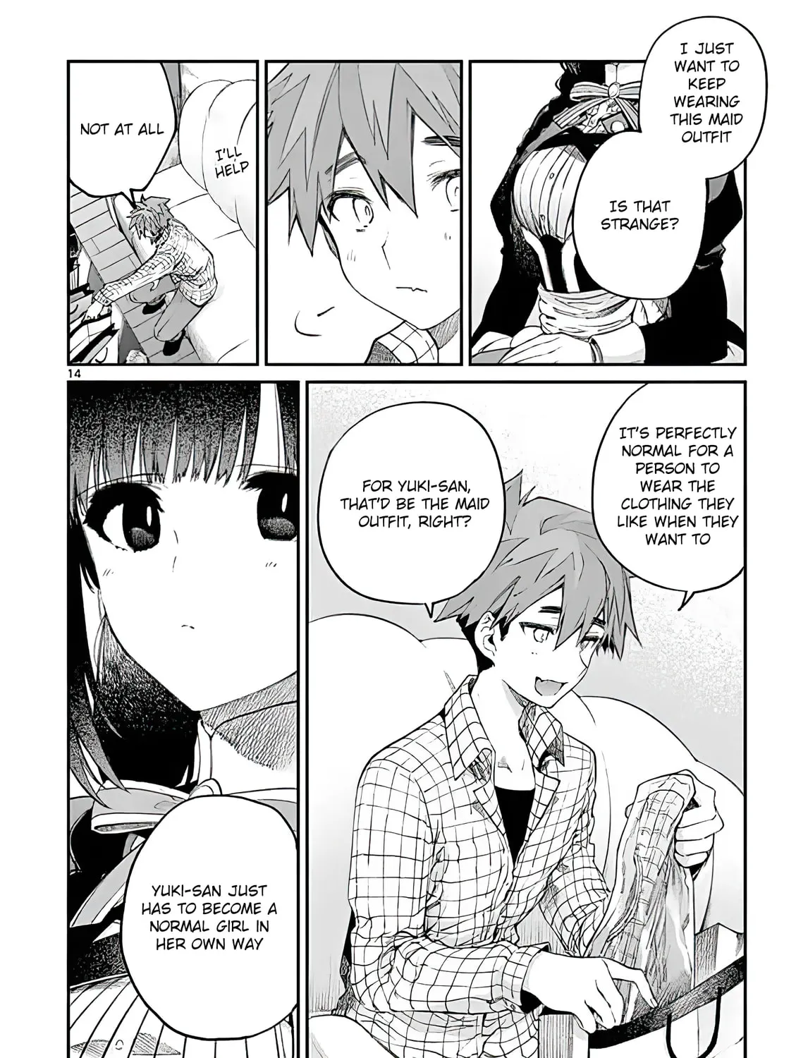 You are Ms. Servant. Chapter 17 page 27 - 