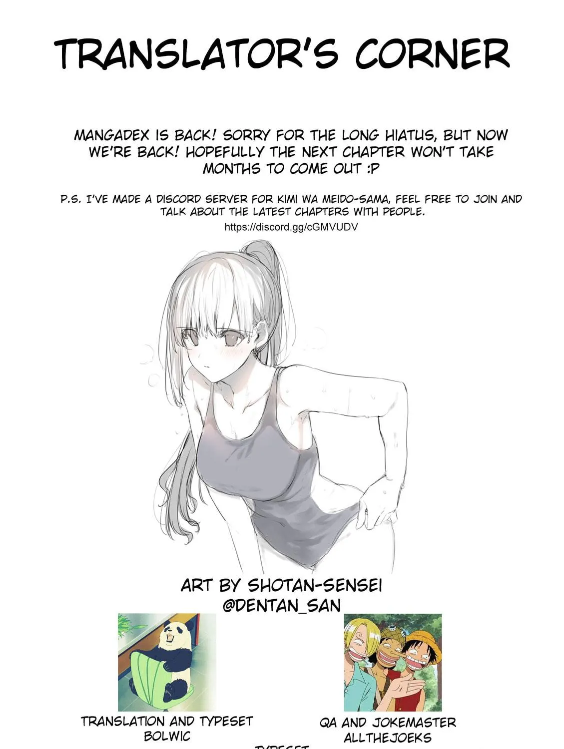 You are Ms. Servant. Chapter 19 page 35 - 