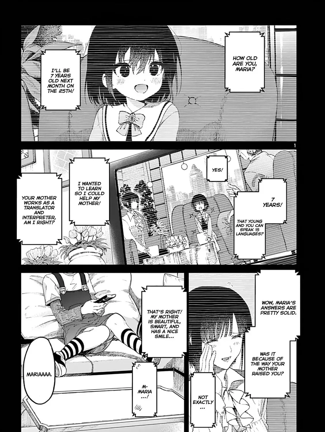 You are Ms. Servant. Chapter 2.1 page 2 - 