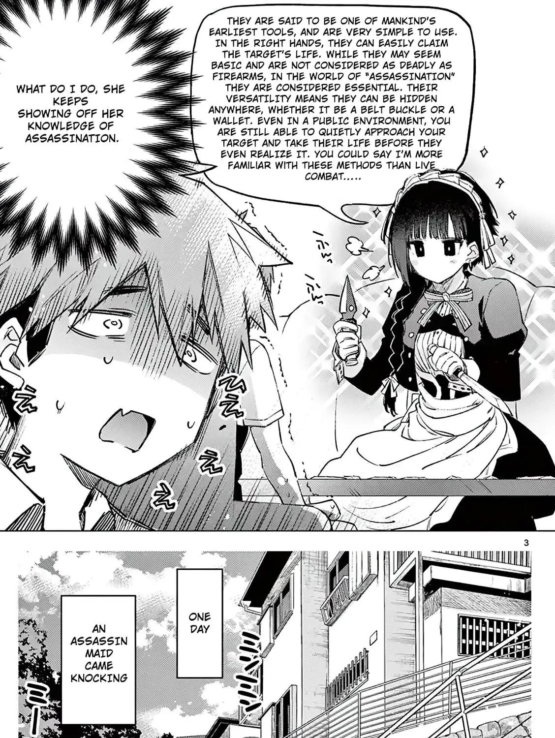 You are Ms. Servant. Chapter 2 page 4 - 