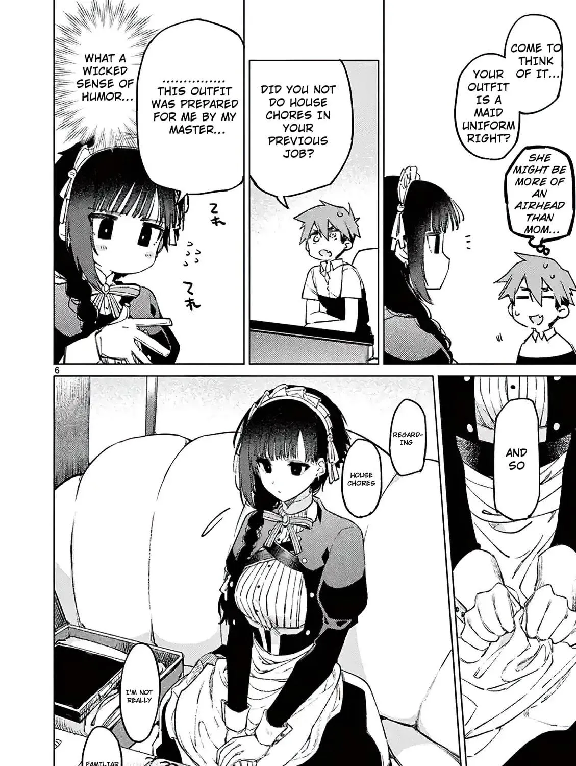 You are Ms. Servant. Chapter 2 page 10 - 