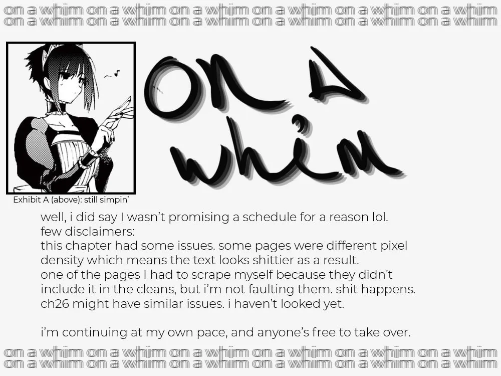 You are Ms. Servant. Chapter 25 page 43 - 