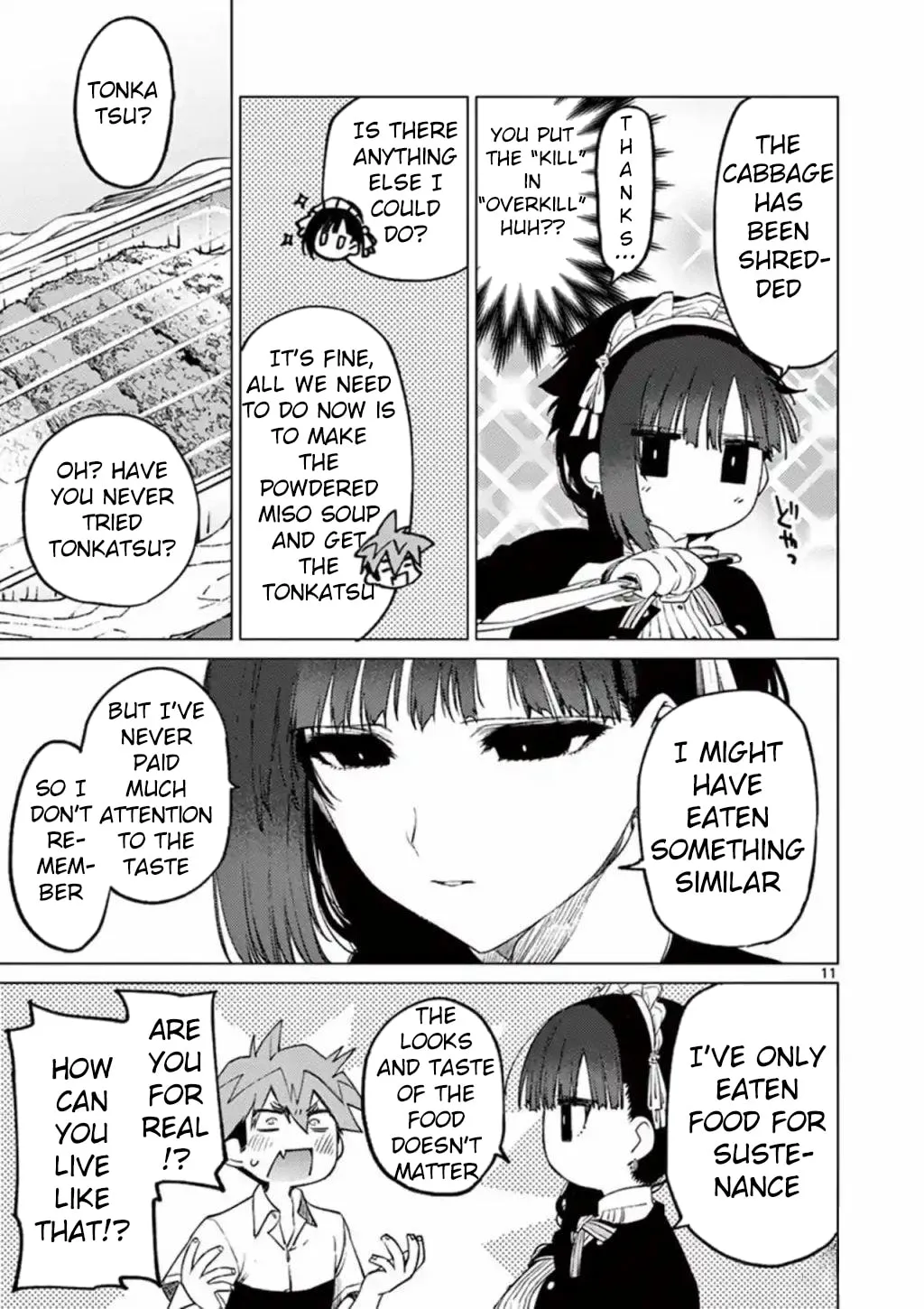 You are Ms. Servant. Chapter 3 page 11 - 