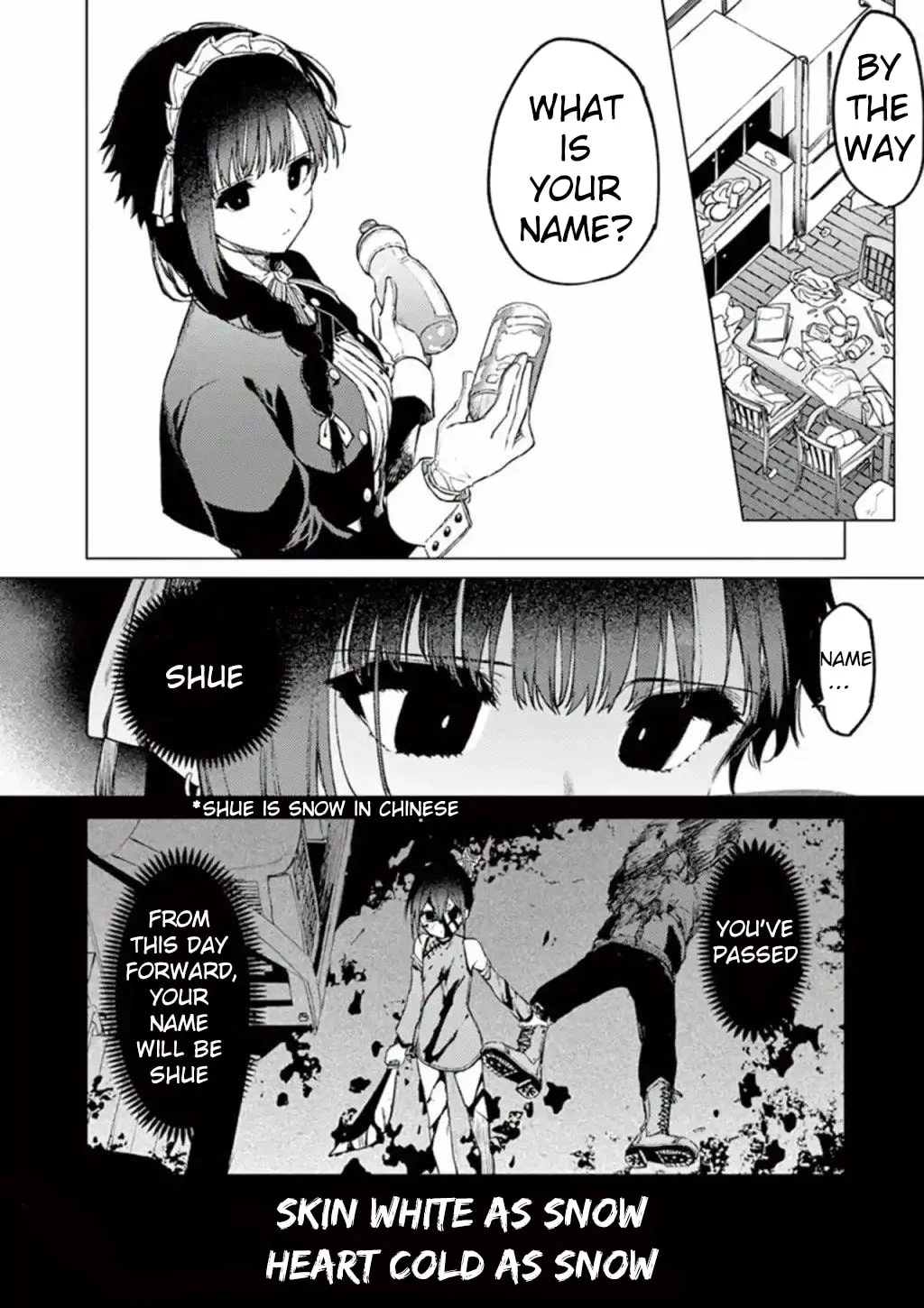 You are Ms. Servant. Chapter 3 page 4 - 