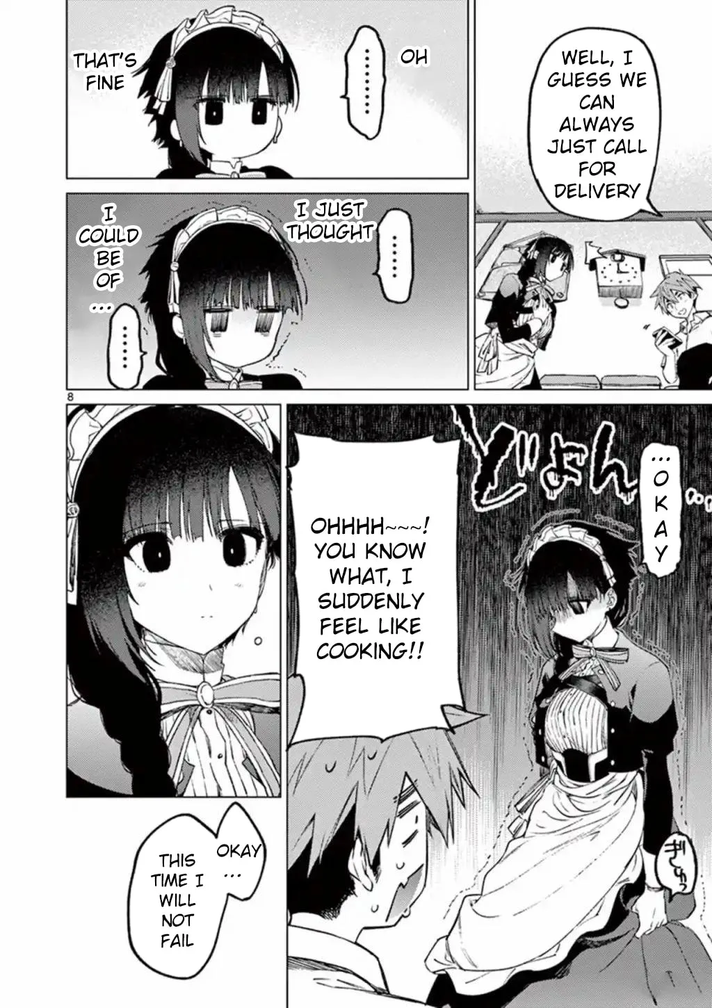 You are Ms. Servant. Chapter 3 page 8 - 