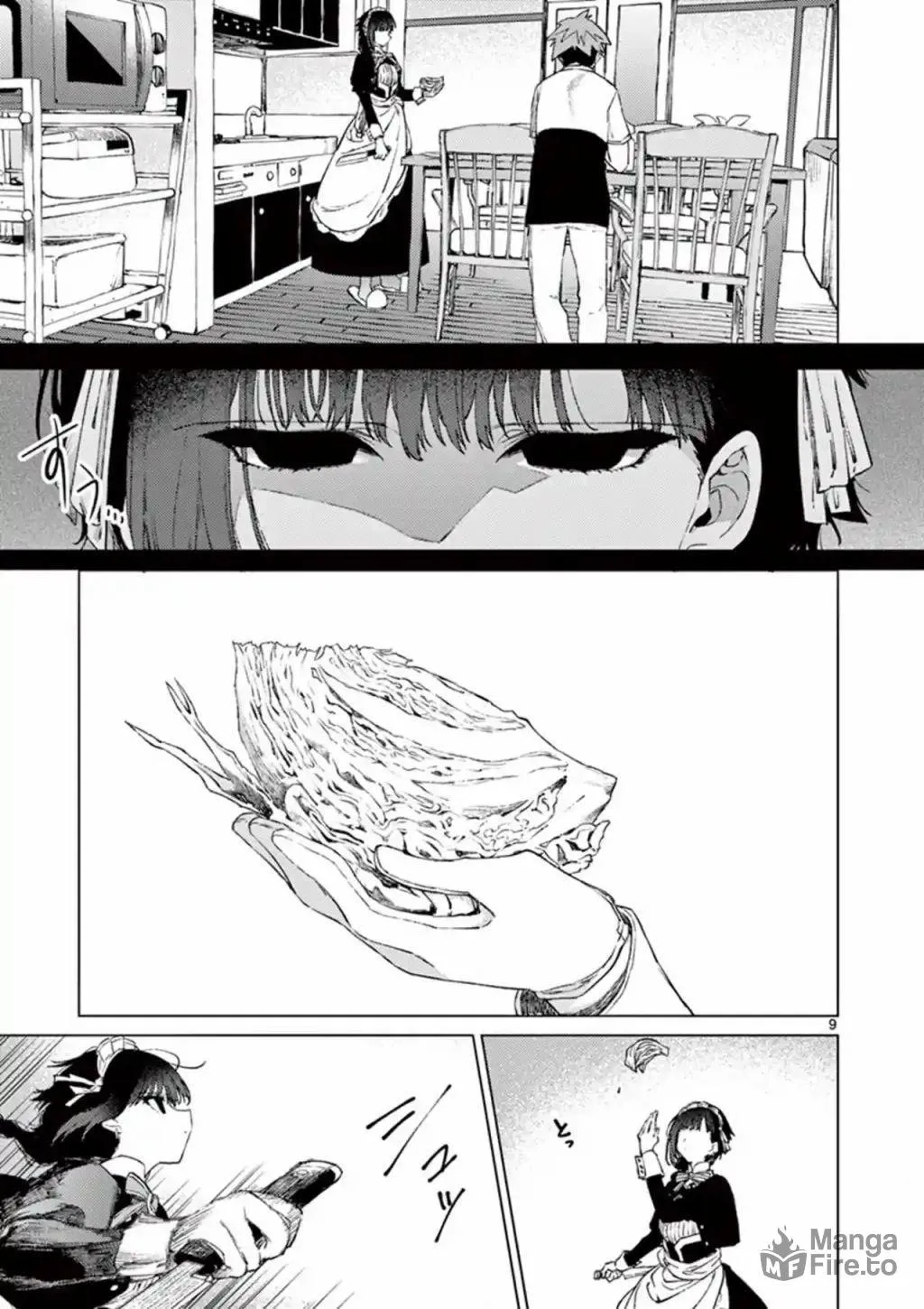 You are Ms. Servant. Chapter 3 page 9 - 