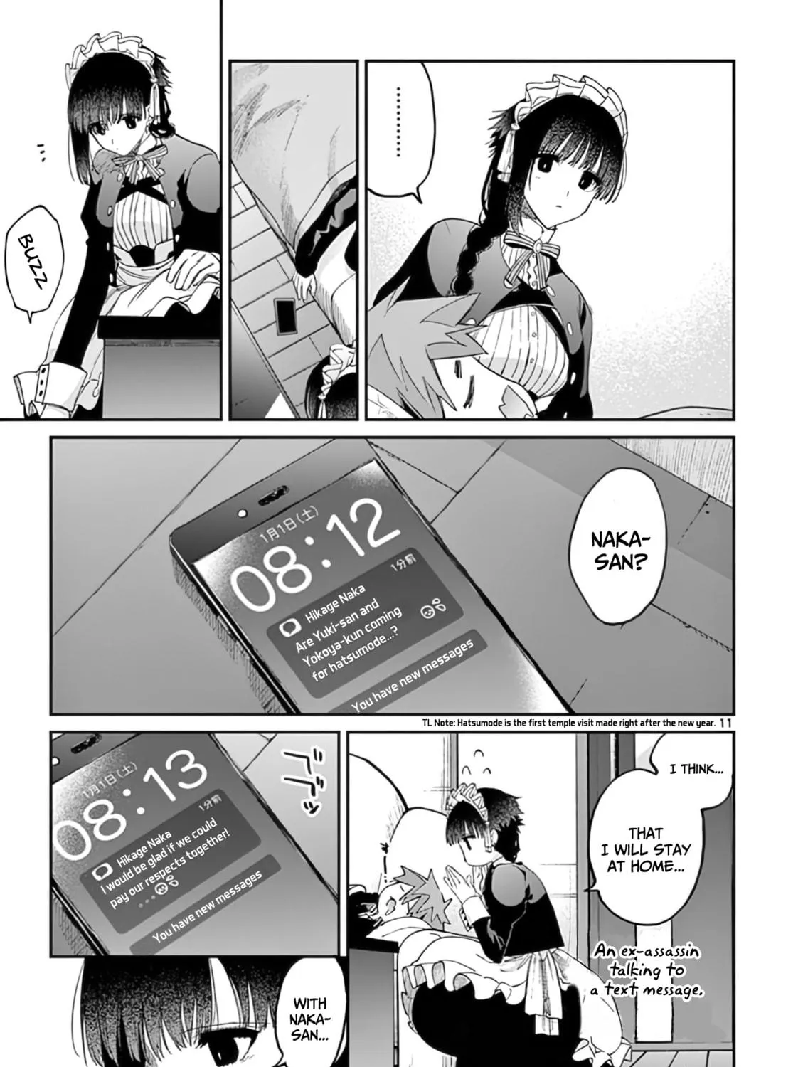 You are Ms. Servant. Chapter 32 page 22 - 