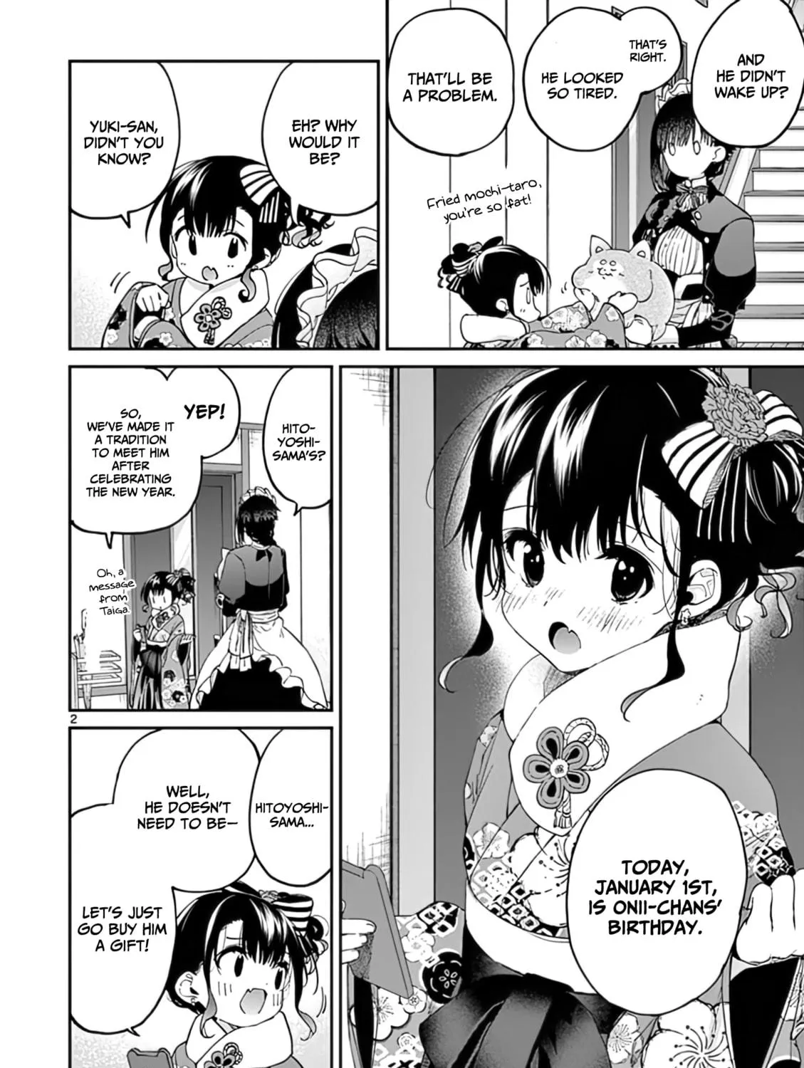 You are Ms. Servant. Chapter 32 page 4 - 