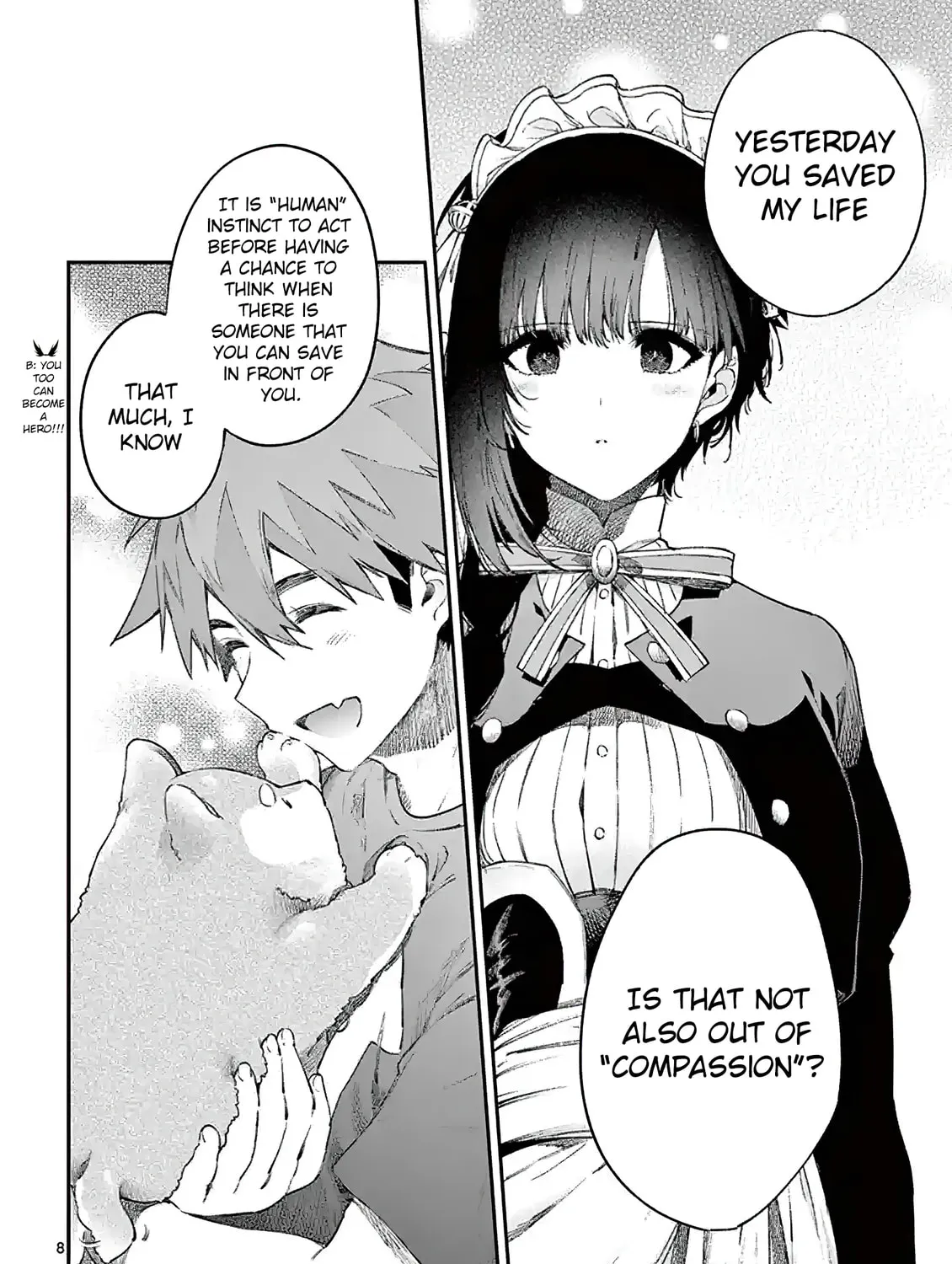 You are Ms. Servant. Chapter 4.5 page 15 - 