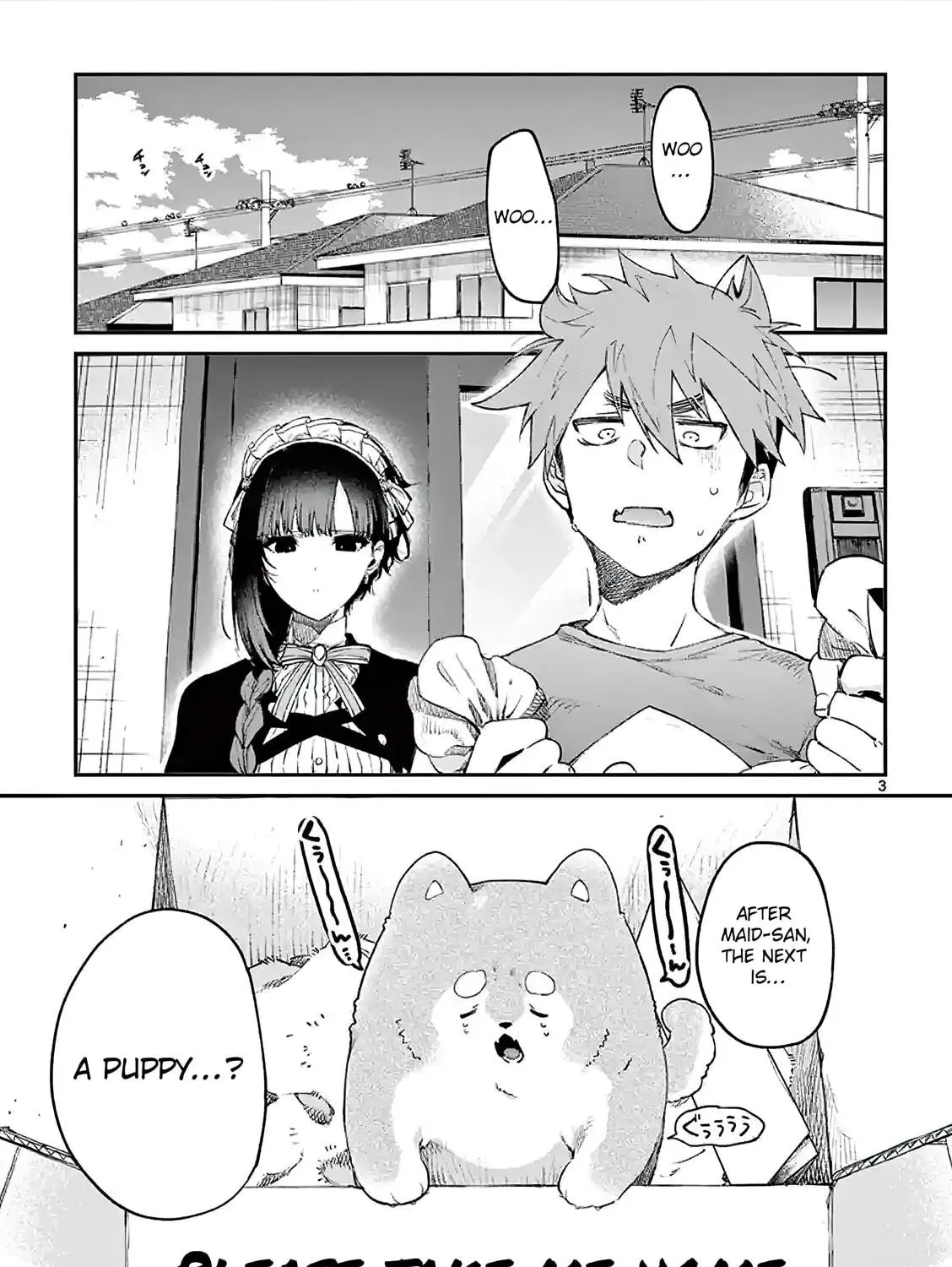 You are Ms. Servant. Chapter 4.5 page 5 - 
