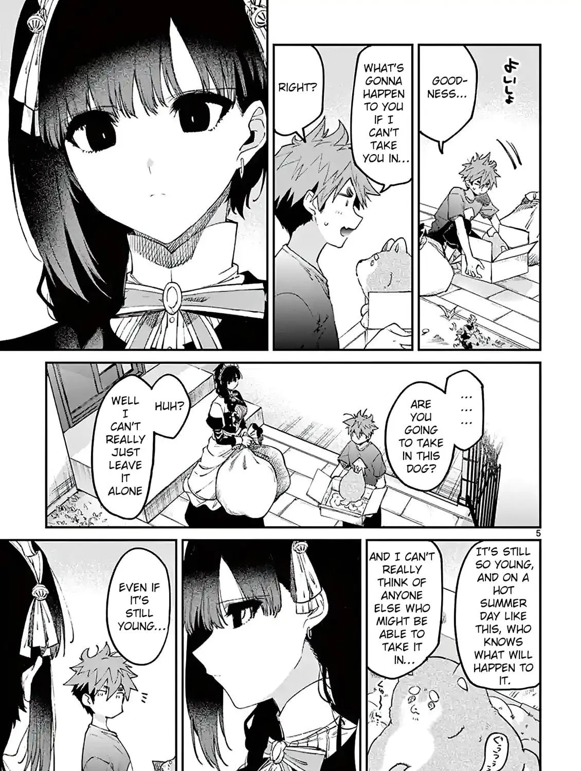 You are Ms. Servant. Chapter 4.5 page 9 - 