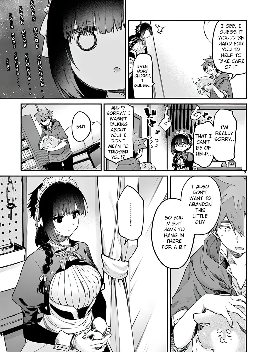 You are Ms. Servant. Chapter 5 page 13 - 
