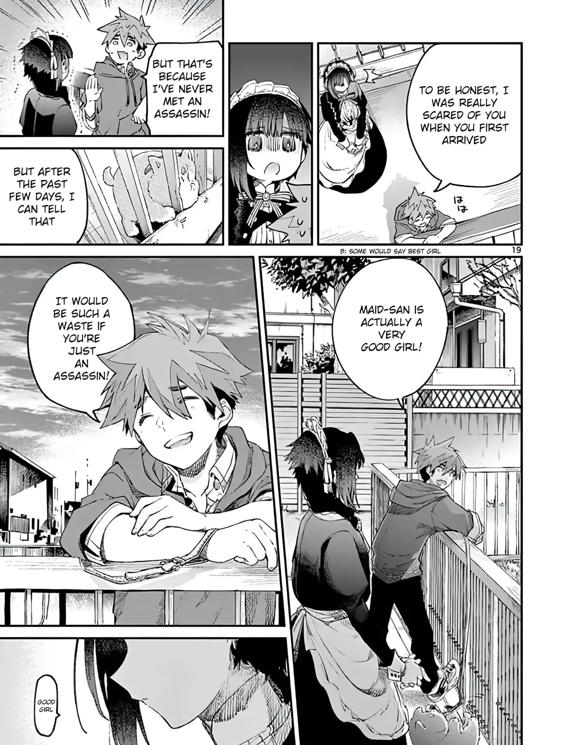 You are Ms. Servant. Chapter 5 page 37 - 