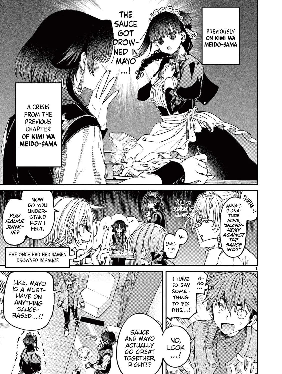 You are Ms. Servant. Chapter 61 page 1 - 